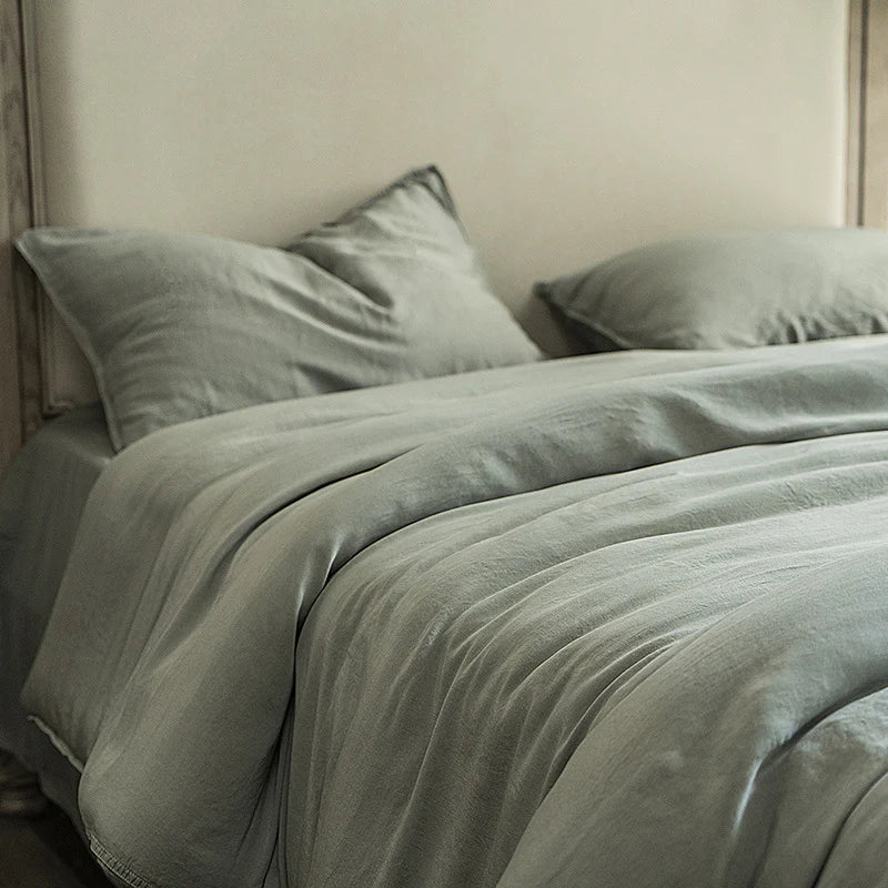Serene Shades TENCEL™ Bedding Set - Sage Green