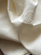 Bellisse Ivory & Blush Embroidered Washed Cotton Bedding Set original reference image 3