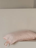 Bellisse Ivory & Blush Embroidered Washed Cotton Bedding Set original reference image 10