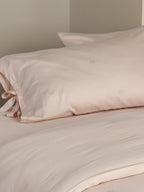 Bellisse Ivory & Blush Embroidered Washed Cotton Bedding Set original reference image 12