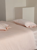 Bellisse Ivory & Blush Embroidered Washed Cotton Bedding Set original reference image 15