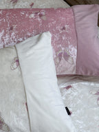 Liora Ivory & Rose Butterfly Velvet Bedding Set original reference image 7