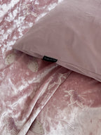Liora Ivory & Rose Butterfly Velvet Bedding Set original reference image 10