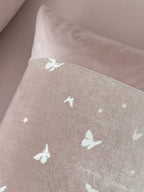 Mariposa Dusty Rose Butterfly Velvet Bedding Set original reference image 3