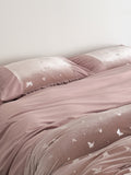 Mariposa Dusty Rose Butterfly Velvet Bedding Set original reference image 8