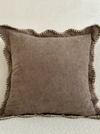 Marlowe Shell-Stitch Plush Throw Pillow original reference image 2