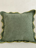 Marlowe Shell-Stitch Plush Throw Pillow original reference image 3