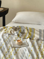 Willow Fringe Cotton Jacquard Throw Blanket original reference image 10
