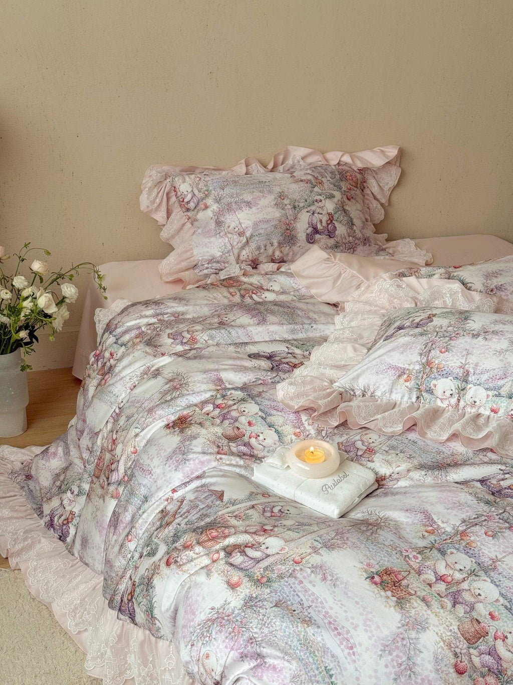 Coquette Lolita Ruffle Bedding Set