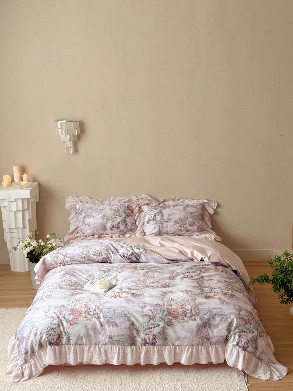 Coquette Lolita Ruffle Bedding Set