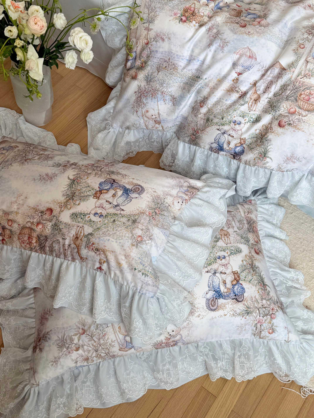 Coquette Lolita Ruffle Bedding Set